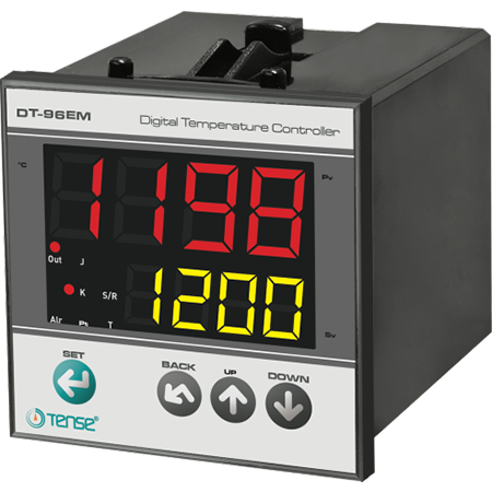 Tense (DT-96 EM ) Dijital Multifonksiyon Özellikli Termostat 96x96 mm  SSR ve Röle Çıkışı Bir Arada
