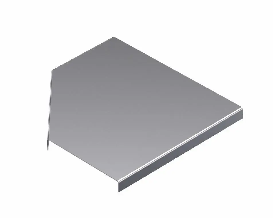 STS Kablo Kanal ve Kablo Merdiven Sol Redüksiyon Dönüş Kapağı