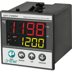 Tense (DT-72 EM ) Dijital Multifonksiyon Özellikli Termostat 72x72 mm  SSR ve Röle Çıkışı Bir Arada