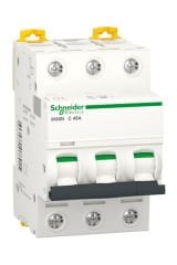 Schneider (A9K24340) Acti9 iK60N 3P 40A, 6kA C eğrisi Otomat
