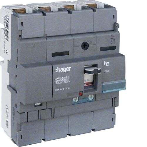 4P 40kA 160A ayr/ayr Kompak Şalter x250