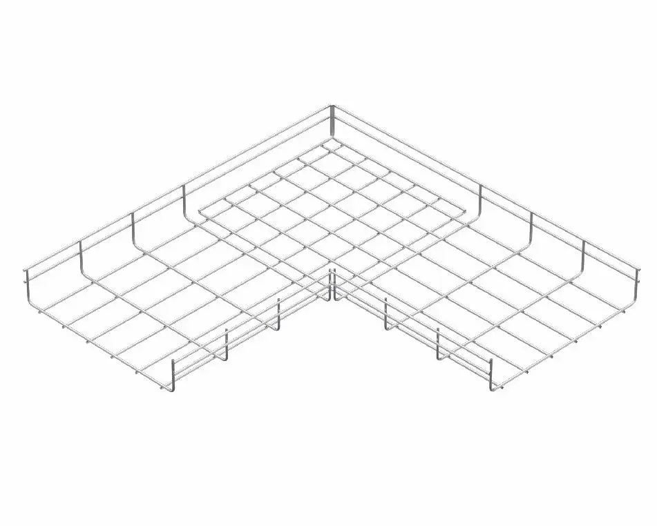 STS Tel Örgü Kablo Kanalları 90 Derece L Dönüş Elemanı
