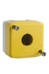 Schneider (XALK01) light gray base, yellow lid