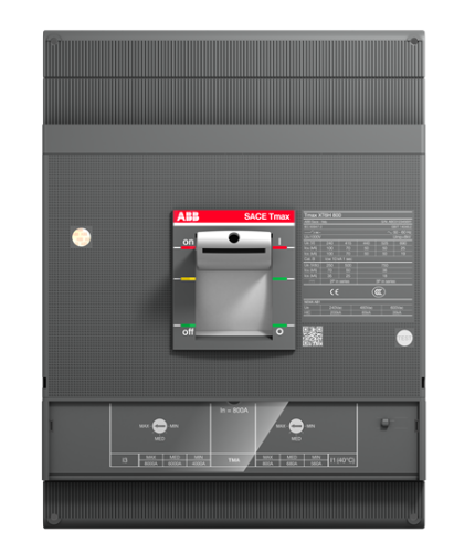 ABB 1SDA100762R1 XT6H 800 TMA 800-8000 3p F F (3x800A 70kA Ayar Sahalı Şalter)