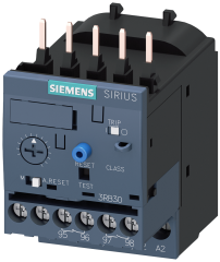 Siemens 3RB3016-1PB0 3RB3 SIRIUS ELEKTRONİK TERMİK RÖLE; FAZ KORUMALI; 1NO+1NC YARDIMCI KONTAKLI 1-4A;  BOY S00