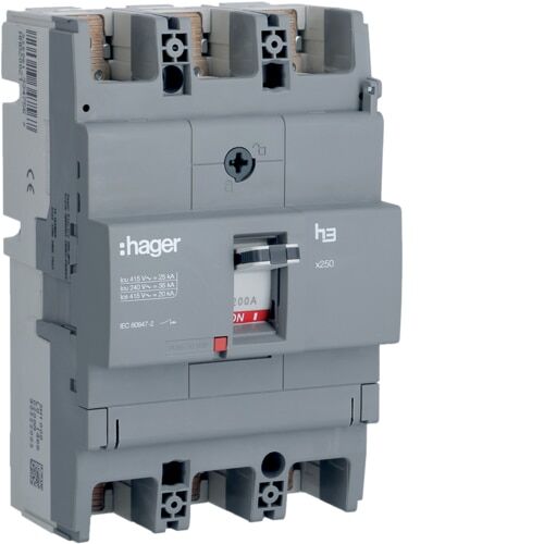 3P 25kA 200A sbt/sbt Kompak Şalter x250