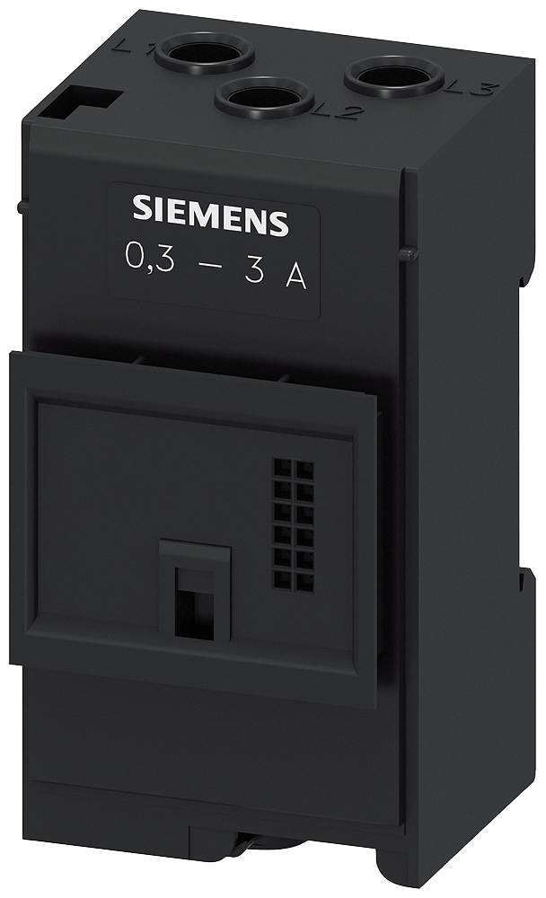 Siemens 3RB2906-2BG1 ELEKTRONİK AŞIRI AKIM RÖLESİ / AKIM ALGILAMA MODÜLÜ;  0;3….3A