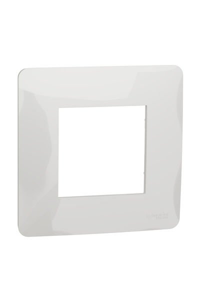 Schneider (NU200218) Yeni Unica, Studio Tekli Çerçeve, Beyaz