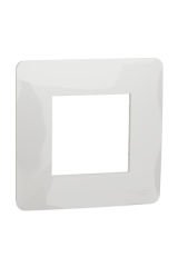 Schneider (NU200218) Yeni Unica, Studio Tekli Çerçeve, Beyaz