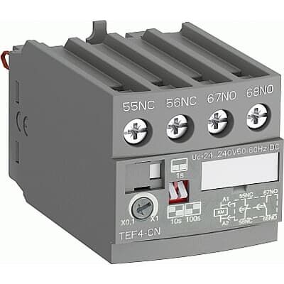 ABB 1SBN020112R1000 TEF4-ON Frontal Electronic Timer