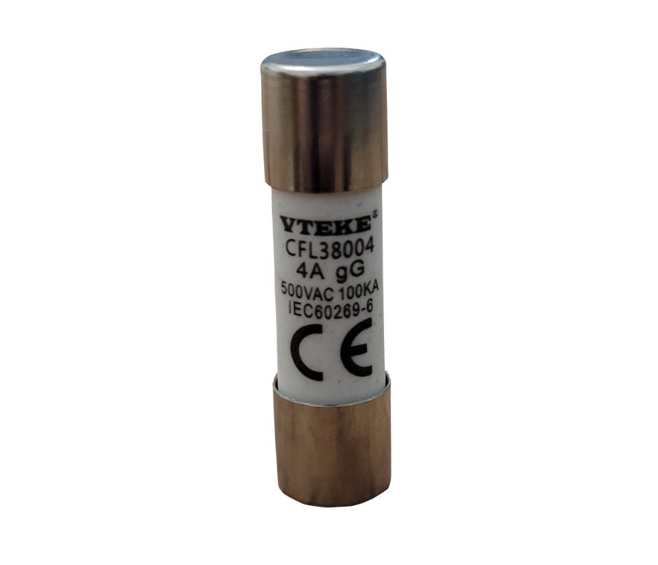 Vteke  SİLİNDİRİK KARTUŞ SİGORTA BUŞONU 10*38  0.5A