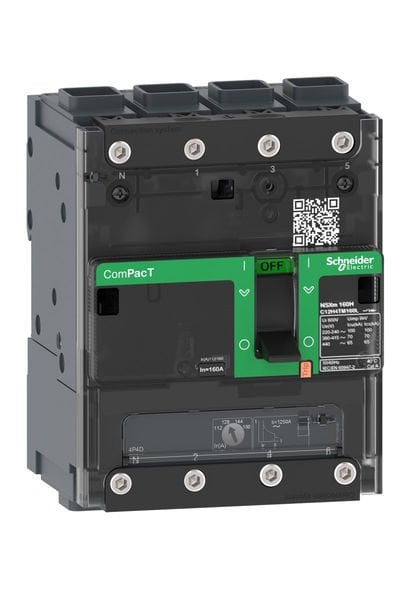 Schneider (C11F6TM016B) ComPacT NSXm 36kA TM16D 4P/3T busbar