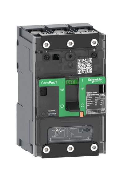 Schneider (C11F3TM080B) NSXm100F 36kA AC 3P 80A TMD BUSBAR