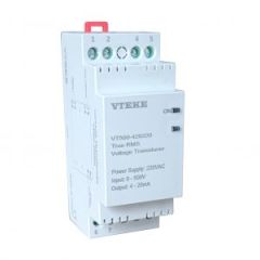 Vteke GERİLİM TRANSDÜSERİ, 0-500V, ÇIKIŞ: 0-5V, UN: 220V