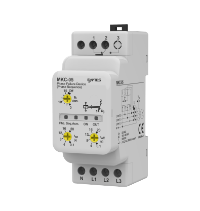 Entes (M3977) MKC-05 Motor (Faz) Koruma Rölesi