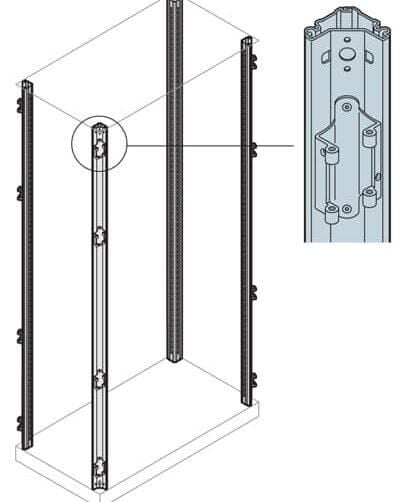 ABB EM1400 N.4 UPRIGHTS FOR IS2 STRUCTURE H=1400MM