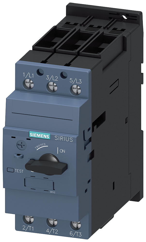 Siemens 3RV2031-4UA10 SIRIUS 3RV2 MOTOR KORUMA ŞALTERİ; TERMİK VE KISA DEVRE KORUMALI;  32-40A; 65kA ; BOY S2