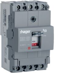 MCCB 63A 40kA fix/fix x160