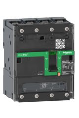 Schneider (C11B6TM100B) ComPacT NSXm 25kA TM100D 4P/3T busbar