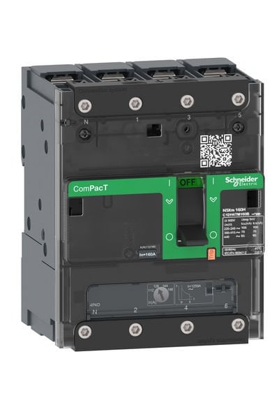 Schneider (C11B6TM050B) ComPacT NSXm 25kA TM50D 4P/3T busbar