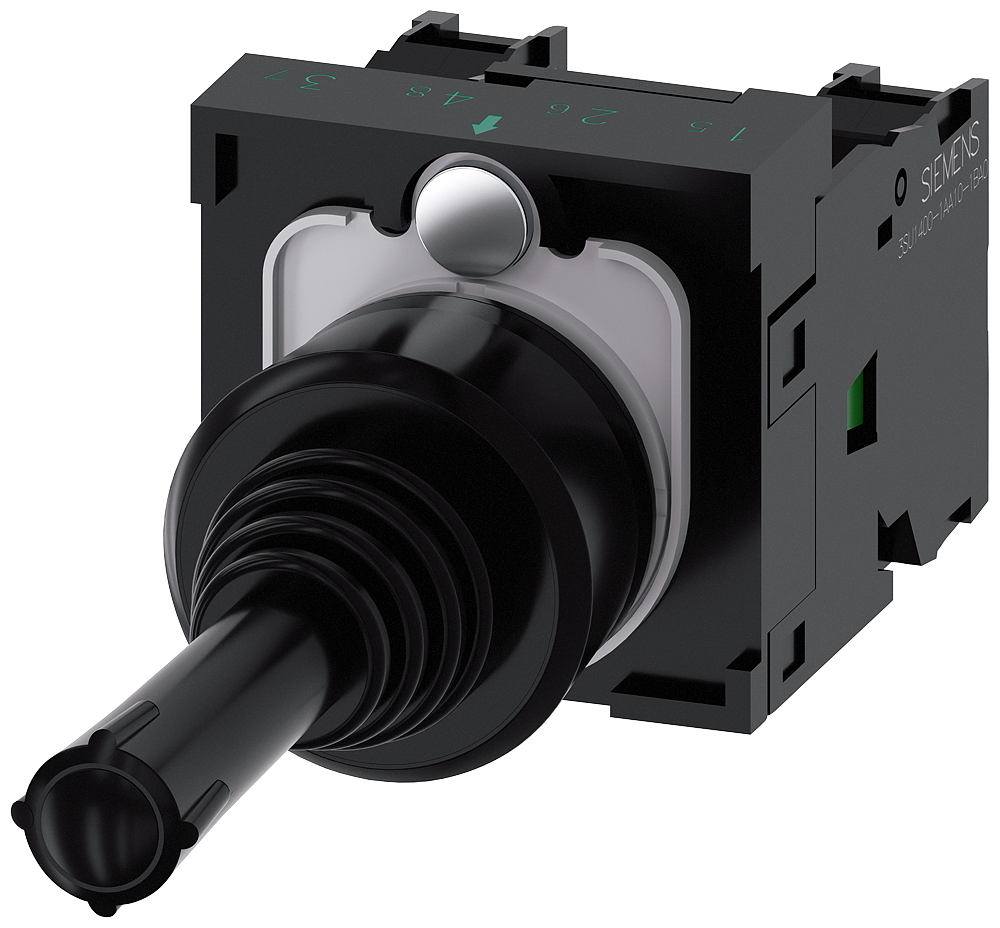 Siemens 3SU1100-7AC10-1NA0 SIRIUS ACT Mekanik kilitlemesiz, yatay 2 yönlü,plastik, 2NO
