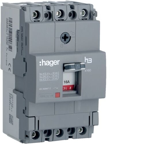 3P 40kA 16A sbt/sbt Kompak Şalter x160