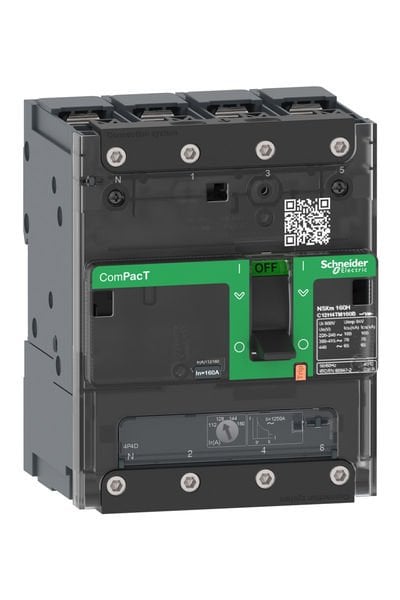 Schneider (C11B6TM032B) ComPacT NSXm 25kA TM32D 4P/3T busbar