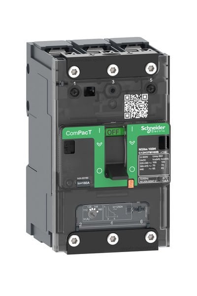 Schneider (C11B3TM100B) ComPacT NSXm 25kA TM100D 3P busbar