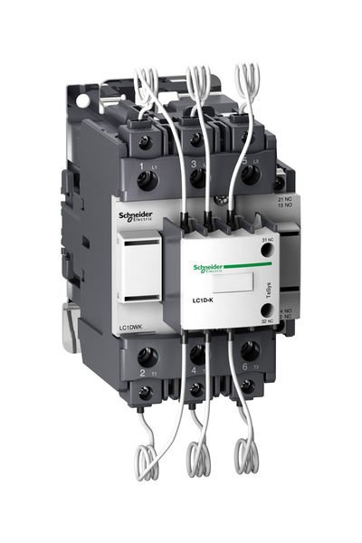 Schneider (LC1DWK12V7) TeSys Deca Kompanz. Kontaktör 63kVAR 400VAC