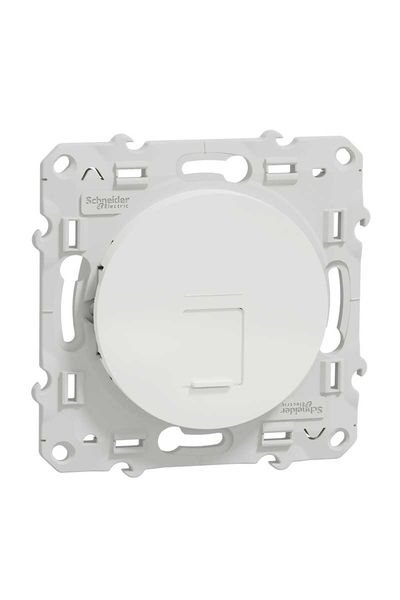 Schneider (S520475) Odace Data Prizi Cat6 UTP - Beyaz