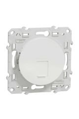 Schneider (S520475) Odace Data Prizi Cat6 UTP - Beyaz