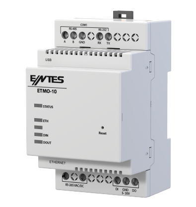 Entes (M5254) ETMO-10  Ethernet Gateway AĞ HABERLEŞME DONANIMLARI