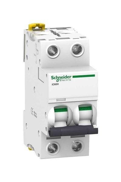 Schneider (A9F84220) Acti9 iC60H 2P 20A, 10kA C eğrisi Otomat