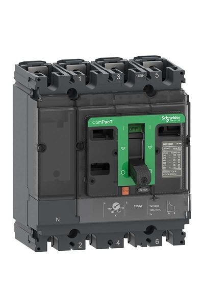 Schneider (C10V4TM080) NSX100 HB1 TM 80D 75kA 690V 4P