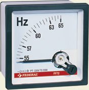 Federal FREKANSMETRE FF96 45-55Hz 400 V