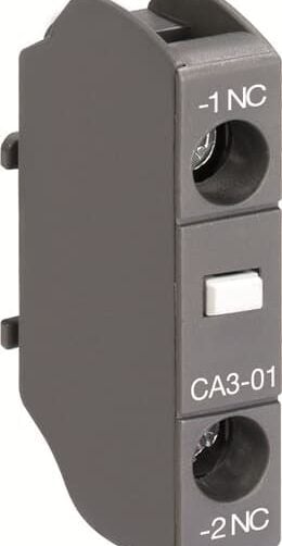 ABB 1SBN011010T1001 AUX. CONTACT BLOCK CA3-01