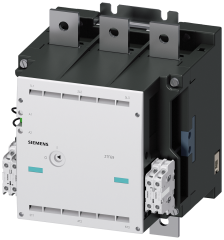 Siemens 3TF6944-0CF7 Vakum kontaktörü AC-3e 630 A, 335 kW / 400 V, AC-3 820 A, 450 kW / 400 V, Ue 690 V, 3 kutuplu, Uc: 110-132 V AC (50/60 Hz) sürücü: konvansiyonel yardımcı kontaklar 4 NO + 4 NC ana devre: bara kontrolü ve yardımcı devre: vidalı termina