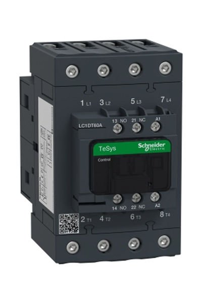 Schneider (LC1DT60AF7) TeSys Deca Kontaktör 4P 60A AC1 110VAC 4NA