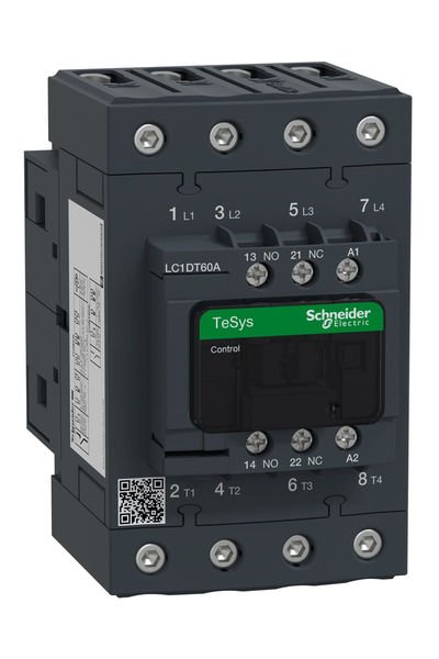 Schneider (LC1DT60AB7) TeSys Deca Kontaktör 4P 60A AC1 24VAC 4NA