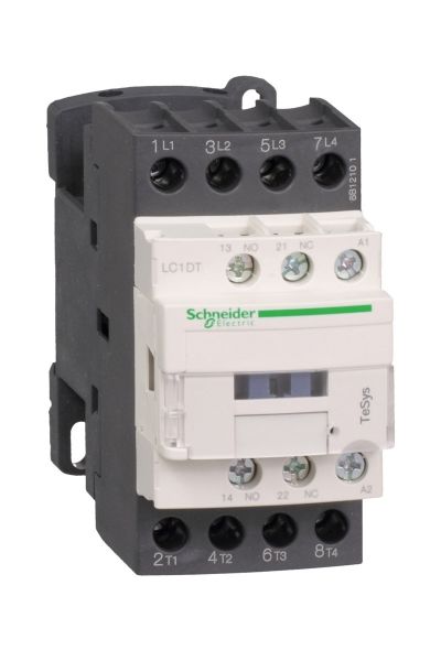 Schneider (LC1DT40M7) TeSys Deca Kontaktör 4P 40A AC1 220VAC 4NA