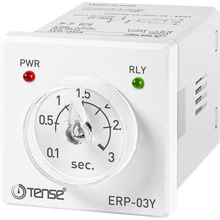 Tense (ERP-03Y) pano tipi 0.1sn-3sn Zaman Rölesi
