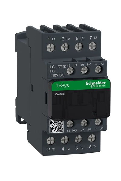 Schneider (LC1DT40FD) TeSys Deca Kontaktör 4P 40A AC1 110VDC 4NA