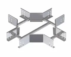 STS H100 Kablo Merdivenleri 360 Derece Dörtlü Dönüş Elemanı-C Tipi