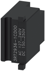 Siemens 3RT2936-1CD00 RC ELEMAN BOY S2 127..240V AC; 150..250V DC