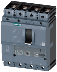 Siemens 3VA2110-5HL42-0AA0 SENTRON SERİSİ KOMPAKT TİP GÜÇ ŞALTERİ;3VA21,55kA,100 A,ETU320, LI korumalı,4 KUTUPLU