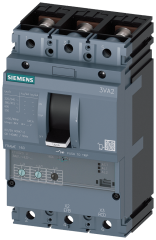 Siemens 3VA2110-5HL32-0AA0 SENTRON SERİSİ KOMPAKT TİP GÜÇ ŞALTERİ;3VA21,55kA,100 A,ETU320, LI korumalı,3 KUTUPLU