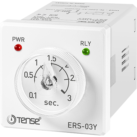 Tense (ERS-03Y) soketli tip 0.1sn-3sn Zaman Rölesi