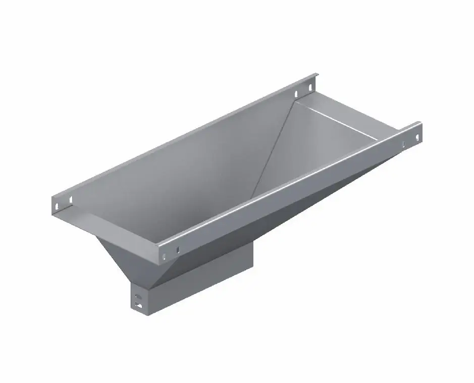 STS H40 Kablo Kanalları Dikey T Dönüş Elemanı