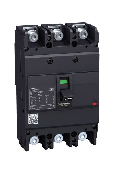 Schneider (EZC250H3160) 3P 36 kA 220/240 V160 A MCCB