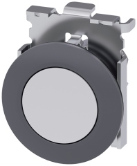 Siemens 3SU1060-0JB60-0AA0 Sirius ACT Mat Metal Yassı Tip Yay Dönüşlü 30 mm Buton Beyaz